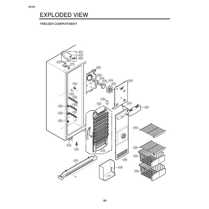 Section 7 Diagram and Parts List for LSC27926TT ATICLGA LG Refrigerator