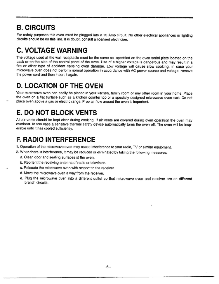 Information Page 3 Diagram and Parts List for MA-682M  LG Microwave