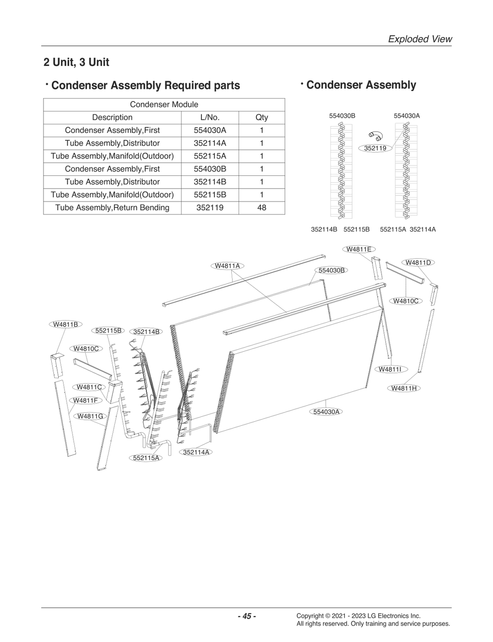 Diagram 2 Diagram and Parts List for ACHH033VBAB ABEAAAU LG Air Conditioner
