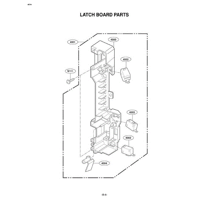 Section 3 Diagram and Parts List for LMV1925SBQ AB6ELGA LG Microwave Oven Combo