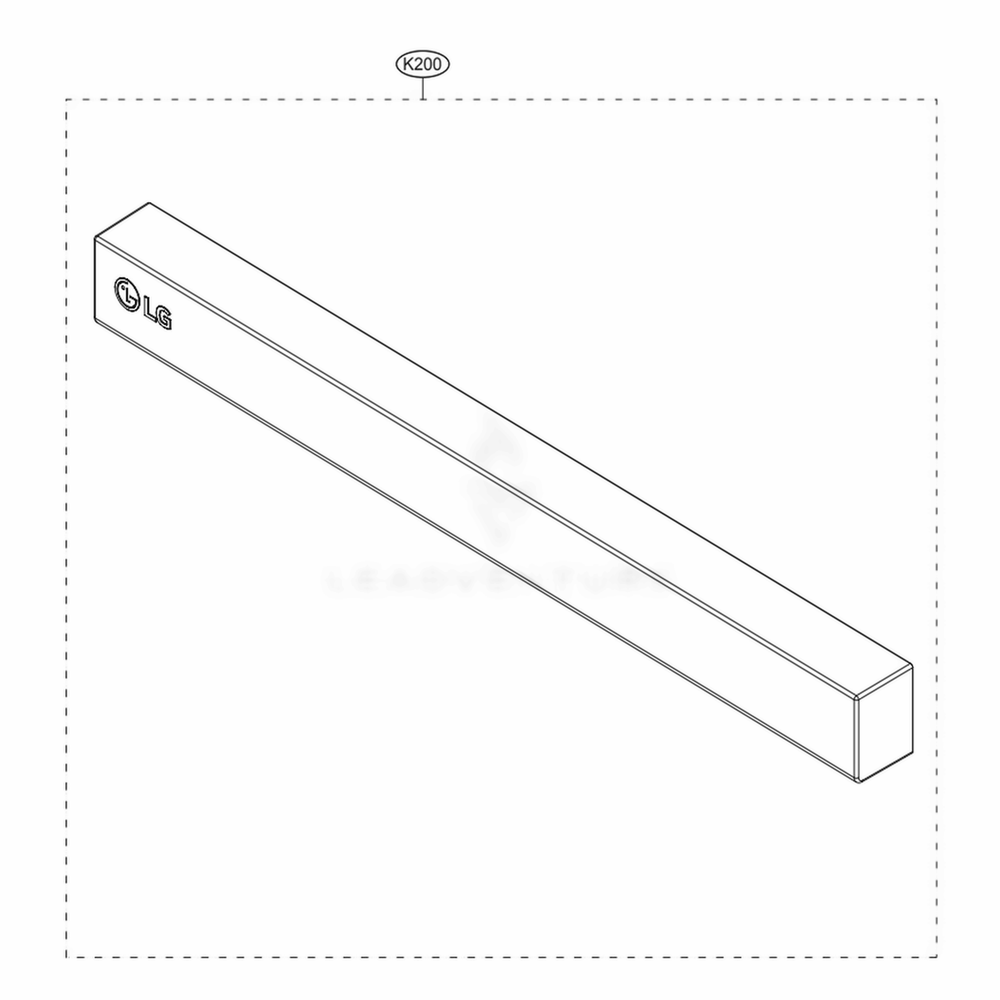 Panel Assembly Diagram and Parts List for LDF5678SS ASSESNA LG Dishwasher
