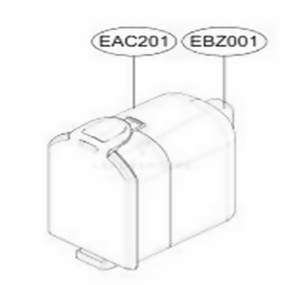 Battery Diagram and Parts List for A902RM ABRELGA LG Upright Vacuum