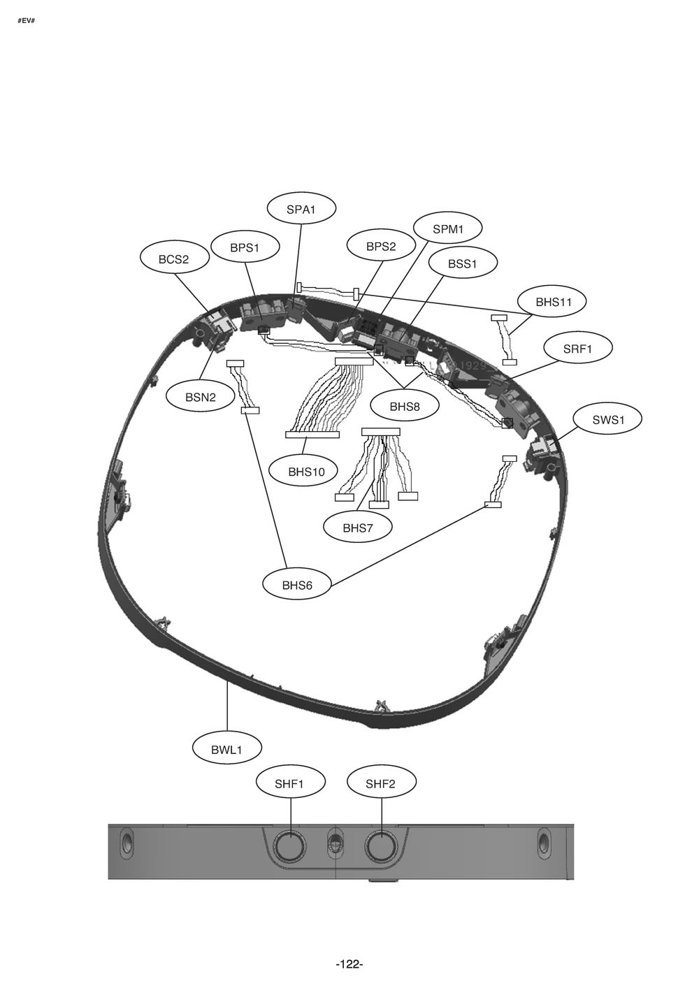 Diagram 4 Diagram and Parts List for VR6480VMNC AMGELGA LG Robotic Vacuum