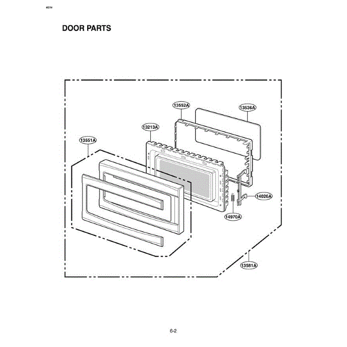 Section 4 Diagram and Parts List for LRM2060ST CSSELGA LG Microwave Oven Combo