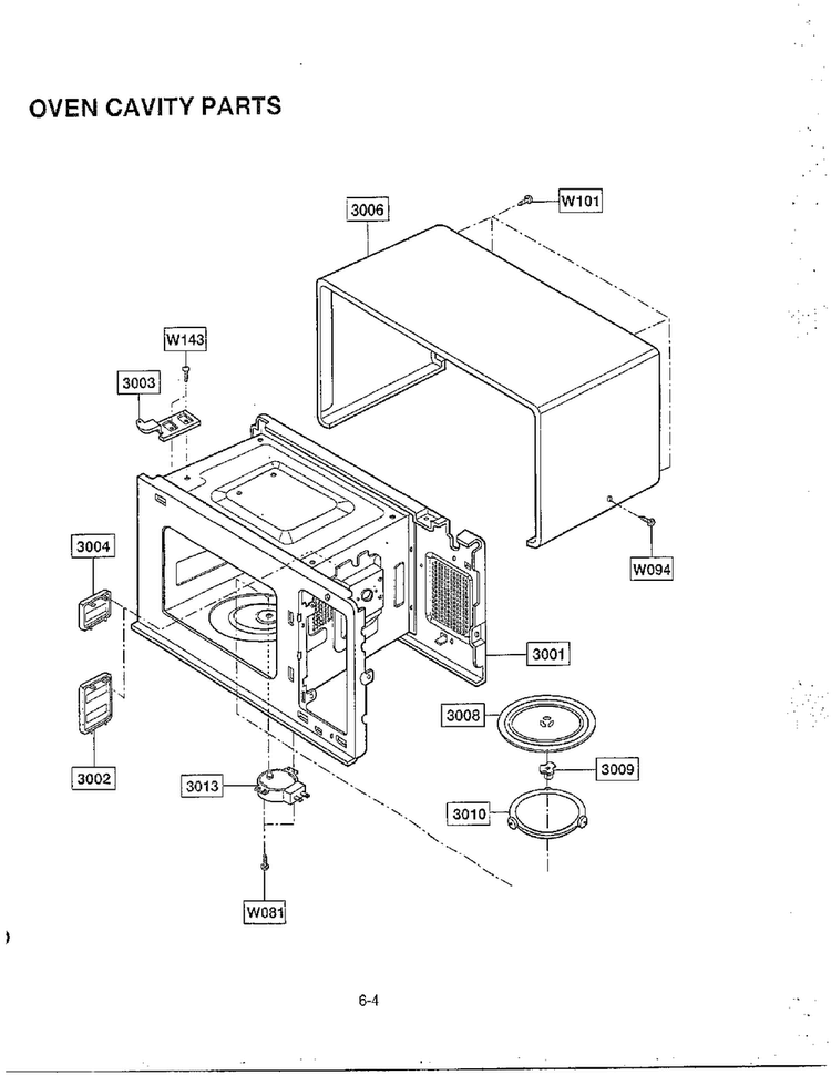 Complete Microwave Oven Page 2 Diagram and Parts List for MA-1273M  LG Microwave