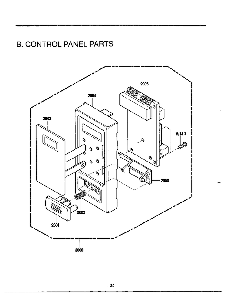 Microwave Complete Page 3 Diagram and Parts List for MA-880MW  LG Microwave