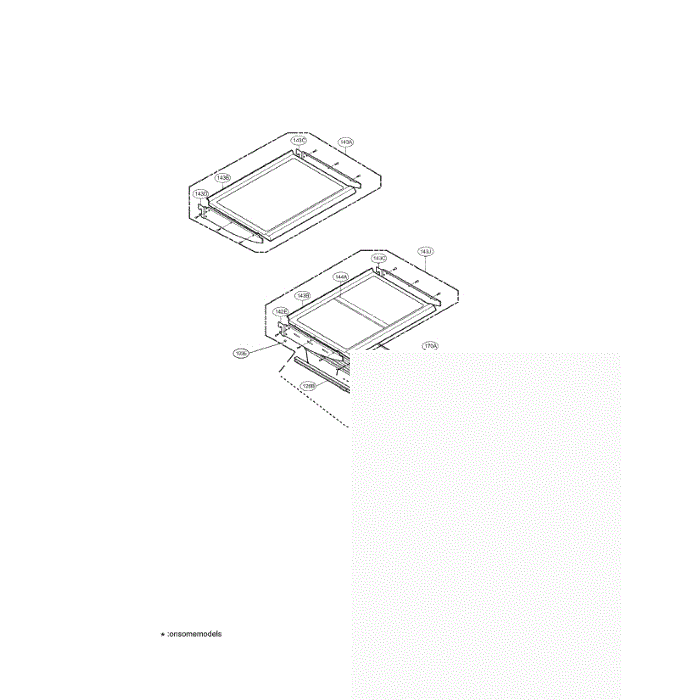 Refrigerator 2 Diagram and Parts List for LRBN22520WW  LG Refrigerator