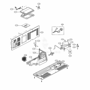 Part Location Diagram of EBR85624977 LG PCB ASSEMBLY,MAIN