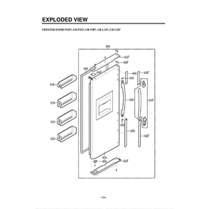 Section 4 Diagram and Parts List for LRSPC2331BS ABICLGA LG Refrigerator