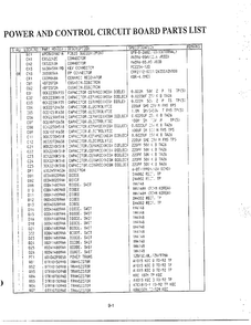 P.c.b.  Diagram Page 2 Diagram and Parts List for MA-1273M  LG Microwave
