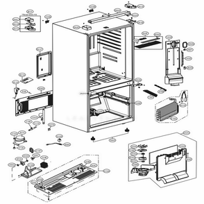 Part Location Diagram of ACG73946407 LG CONDENSER ASSEMBLY,WIRE