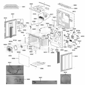 Part Location Diagram of EAU63562901 LG MOTOR, DC COOLING