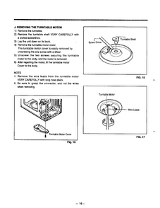 Disassembly/parts Replacement Page 3 Diagram and Parts List for MA-880MW  LG Microwave