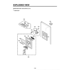 Section 4 Diagram and Parts List for LRSC26941SB AWBCLGB LG Refrigerator