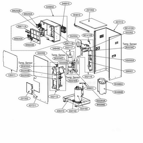 Part Location Diagram of MAZ62564504 LG BRACKET