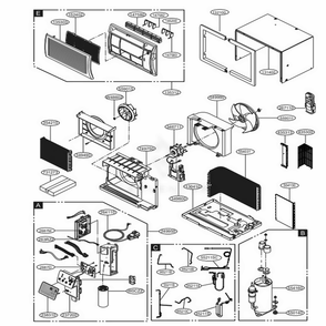 Part Location Diagram of EBR31327501 LG PCB ASSEMBLY,MAIN