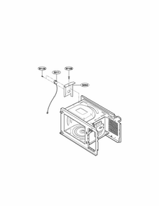 Sensor Parts Diagram and Parts List for 72166339011  Kenmore Microwave