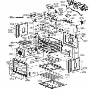 Part Location Diagram of MCK68473102 LG COVER,HEATER