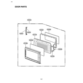 Section 5 Diagram and Parts List for LMA1150SV CSLELGA LG Microwave Oven Combo