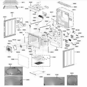 Part Location Diagram of MCK68473110 LG COVER,HEATER