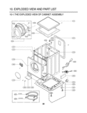 Part Location Diagram of 4810ER3002A LG Bracket,Hinge