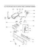 Part Location Diagram of 3721ER1043D LG Panel Assembly,Drawer