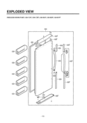 FREEZER DOOR PART      EXPLODED VIEW Diagram and Parts List for LRSPC2331BS  LG Refrigerator