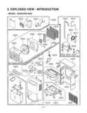 EXPLODED VIEW  INTRODUCTION Diagram and Parts List for DH40  LG Dehumidifier