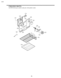 Part Location Diagram of 4810JJ3003A LG Bracket,Motor