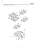 Part Location Diagram of 3391JJ1020A LG Tray Assembly,Vegetable