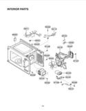 Part Location Diagram of 6549W1F001E LG Motor,AC Fan
