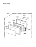 Part Location Diagram of 3352W1A143B LG Window,Screen