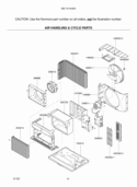 Part Location Diagram of 4681A20044E LG AC Motor Assembly