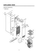 Part Location Diagram of 3550JA1108D LG Cover,Hinge