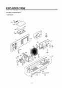 Part Location Diagram of 3551JA1101N LG Cover Assembly,PCB