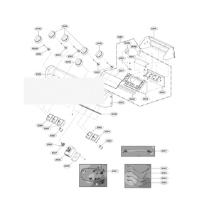 Part Location Diagram of MJH64334701 LG SUPPORTER,LEVER