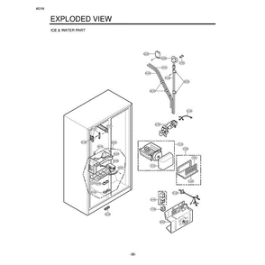 Section 2 Diagram and Parts List for LSC27926TT ATICLGA LG Refrigerator