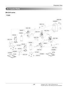 Diagram 4 Diagram and Parts List for ACHH017HBAB ABEAAAU LG Air Conditioner
