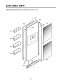 Part Location Diagram of 3806JA1055B LG Decor,Handle