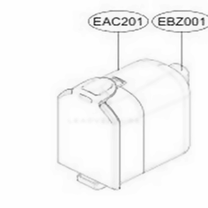 Battery Diagram and Parts List for A906SM BFSELGA LG Upright Vacuum