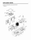 MACHINE COMPARTMENT      EXPLODED VIEWS Diagram and Parts List for LRSC26960TT  LG Refrigerator
