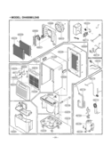 Part Location Diagram of 6877A30013S LG SENSOR ASSEMBLY