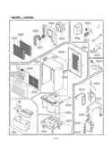 Part Location Diagram of 3531A18012J LG Grille Assembly,Front