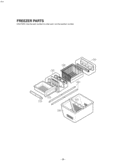FREEZER PARTS Diagram and Parts List for LRFD25850SW ASWCLGA LG Refrigerator