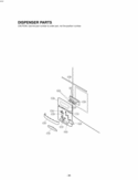 DISPENSER PARTS Diagram and Parts List for LRFD25850TT  LG Refrigerator