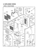 Part Location Diagram of 3531A10285C LG Grille Assembly,Front(Indoor)
