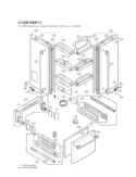 Part Location Diagram of 5098JA2001B LG Connector Assembly