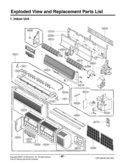 Part Location Diagram of 4681A20042G LG Fan Motor - 12V