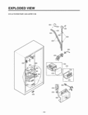 ICE & WATER PART  EXPLODED VIEW Diagram and Parts List for LRSC26915TT  LG Refrigerator
