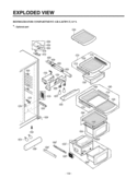 REFRIGERATOR COMPARTMENT  S Diagram and Parts List for LRSC26941SW  LG Refrigerator